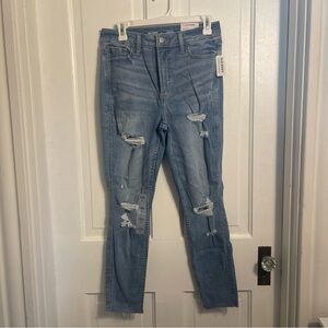 NWT Old Navy Extra High Rise Rockstar Super Skinny Jeans Size 8